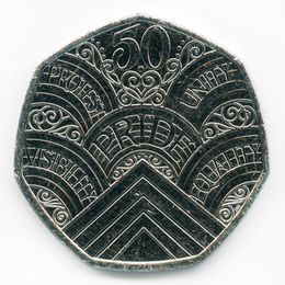 50 лет декриминализации гомосексуализма 50 пенсов 2022 Великобритания (UNC)