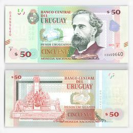 50 песо 2015 Уругвай (UNC) 