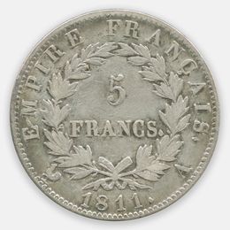 5 франков 1811 Франция (Very Fine)