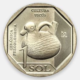 Культура Викус 1 соль 2025 Перу (UNC)