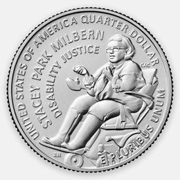  Стейси Парк Милберн 25 центов 2025 (P) США
