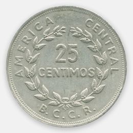 25 сентимо 1974 Коста-Рика (Very Fine)