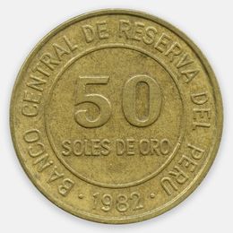 50 солей 1979-1983 Перу (Very Fine)