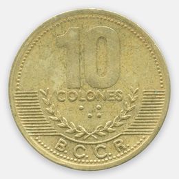 10 колонов 2002 Коста-Рика (Very Fine)