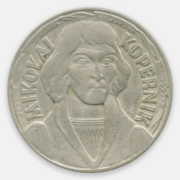 Николай Коперник 10 злотых 1968 Польша (Very Fine)