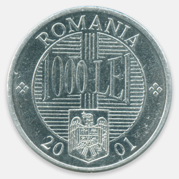 1000 леев 2000-2005 Румыния (XFine)