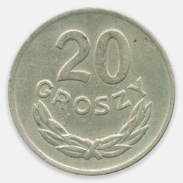 20 грошей 1949 Польша (Медно-никелевый сплав) (Very Fine)