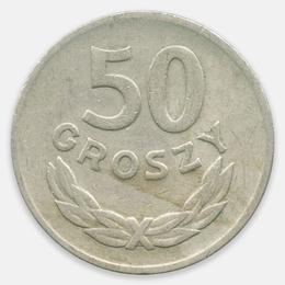 50 грошей 1949 Польша (медно-никелевый сплав) (Very Fine)