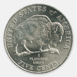 Экспедиция Льюиса и Кларка. Бизон 5 центов 2005 (P) США (XFine)