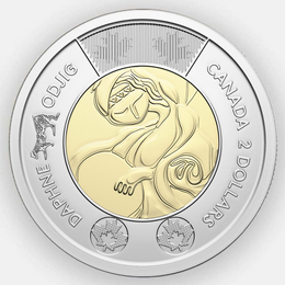 Народная певица Дафна Оджиг 2 доллара 2025 Канада