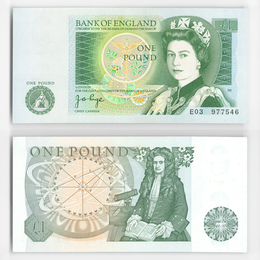 1 фунт 1978-1980 Великобритания (UNC)