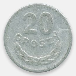 20 грошей 1949 Польша (Алюминий) (Very Fine)