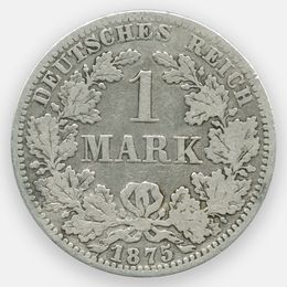 1 марка 1875 Германия (A) (Very Fine)