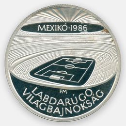 Чемпионат мира по футболу. Стадион 500 форинтов 1986 Венгрия