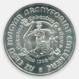 Первый венгерский золотой форинт 200 форинтов 1978 Венгрия