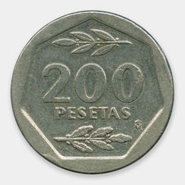 200 песет 1986 Испания (Very Fine)