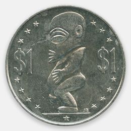 1 доллар 1973 Острова Кука (XFine)