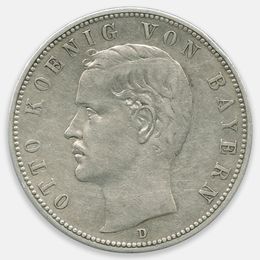5 марок 1903 Бавария Германия