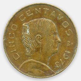 5 сентаво 1970-1976 Мексика (Very Fine)