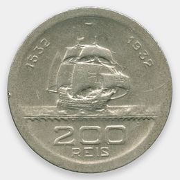 400 лет колонизации 200 рейсов 1932 Бразилия (сост. XFine)