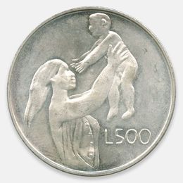 500 лир 1972 Сан-Марино