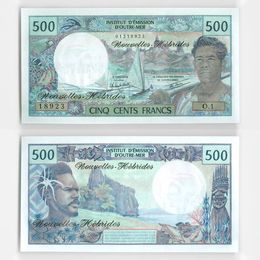 500 франков 1979 Вануата (Новые Гибриды) (UNC)