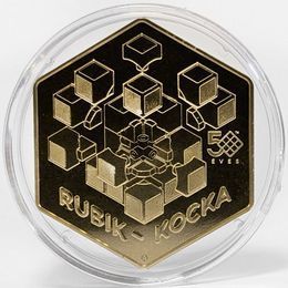 50-летие Кубик Рубика 3000 форинтов 2024 Венгрия (Proof)