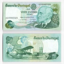 20 эскудо 1978 Португалия (UNC)