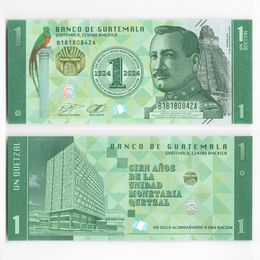 100 лет Национальной валюте 1 кетцаль 2024 Гватемала (UNC)