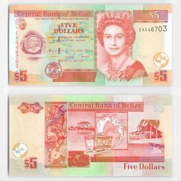 5 долларов 2020 Белиз (UNC)
