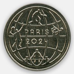 Летние Олимпийские игры в Париже 25 рублей 2024 Приднестровье