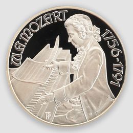 Вольфганг Амадей Моцарт. Бургтеатр 100 шиллингов 1991 Австрия