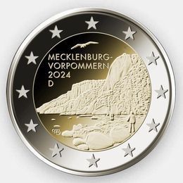 Мекленбург-Передняя Померания 2 евро 2024 Германия (G)