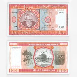1000 угий 1981 Мавритания (UNC)