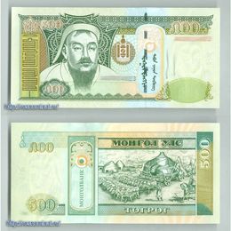 Банкнота 500 тугриков 2000 Монголия сост. UNC