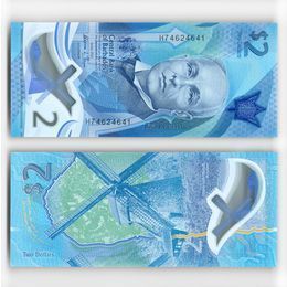 Банкнота 2 доллара 2022 Барбадос (сост. UNC)