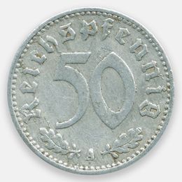 50 рейхспфеннигов 1942 Германия (Very Fine)