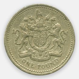 1 фунт 1983 Великобритания (Fine)