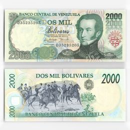 Банкнота 2000 боливаров 1998 Венесуэла (UNC)