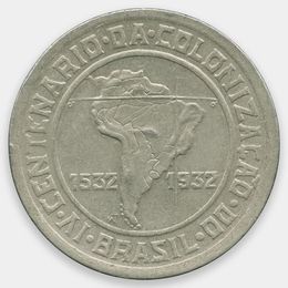 400 лет колонизации 400 рейсов 1932 Бразилия (сост. XFine)