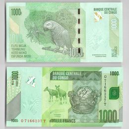 Банкнота 1000 франков 2022 Конго сост. UNC