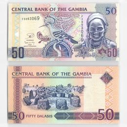 Банкнота 50 даласи 2013 Гамбия (сост. UNC)