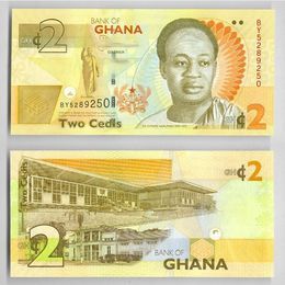 Банкнота 2 седи 2010 Гана сост. UNC