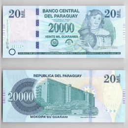 Банкнота 20000 гуарани 2017 Парагвай сост. UNC