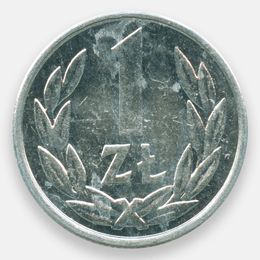 1 злотый 1989-1990 Польша (Very Fine)