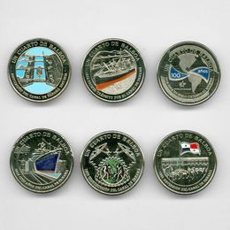 Набор монет Панамы 6 монет 2016