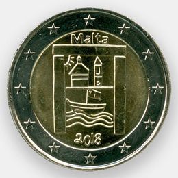 Дети и солидарность Культурное наследие 2 евро 2018 Мальта