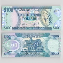 Банкнота 100 долларов 2012 Гайана сост. UNC