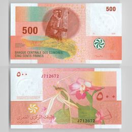 Банкнота 500 франков 2006 Коморские Острова сост. UNC