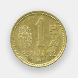 1 песета 1980 Испания